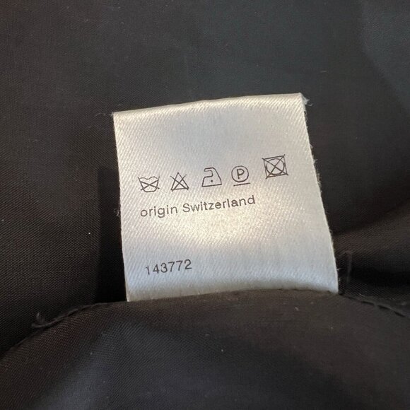 Akris Punto Womens Jacket Blazer Sz 10 Wool Snap Button Up Striped Multicolor - Picture 13 of 16